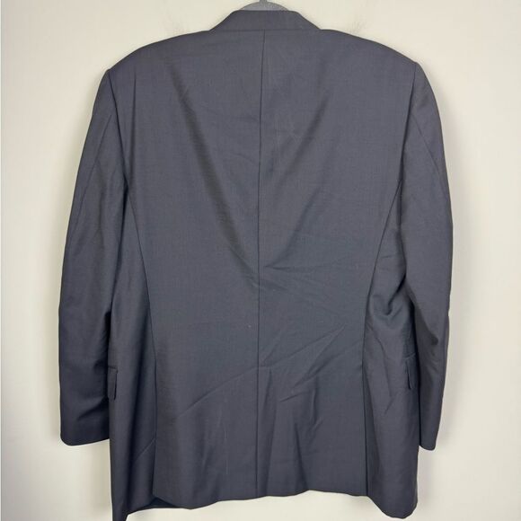 BURBERRY | Dark Blue 100% Wool Blazer Sport Coat Men’s Size 40 Regular UK - Picture 9 of 9